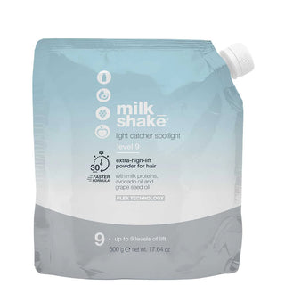 Milk shake Light Catcher, Polvere Ossidante per Capelli, 2000 g