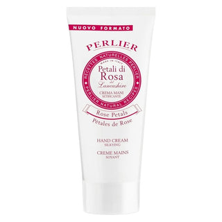 Perlier Crema Mani Setificante Petali Di Rosa Del Lancashire 100 ml — Crema mani