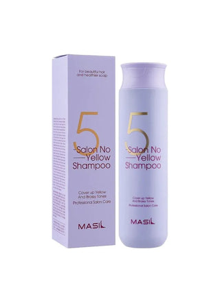MASIL Champú neutralizante morado 5 Salon para tonos amarillos 300 ml