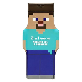 Cartoon Air-Val Minecraft Steve gel doccia e shampoo 2 in 1 — Gel doccia