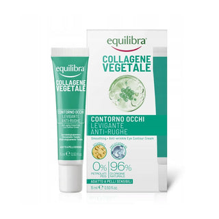 Equilibra Collagene Vegetale - Crema Contorno Occhi Levigante Anti-rughe 15 ml