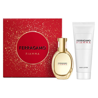Salvatore Ferragamo Fiamma Estratto di profumo 35 ml + Lozione corpo 1 pz — Cofanetto profumo corpo