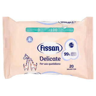 Fissan Delicate Salviettine 20 Pz 1 unità