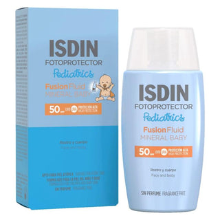 Isdin Fluido minerale bambini SPF 50+ 50 ml — Barne-solkrem