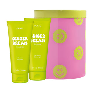 Pupa Happy Box Kit Gel Doccia 200 Ml+ Latte Corpo 200 Ml Ginger Dream 1 unità