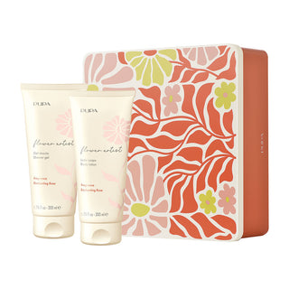 Pupa Flower Artist Kit Latte Doccia 200 Ml + Latte Corpo 200 Ml Enchanting Rose 1 unità