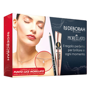 Deborah Beauty Kit & Morellato 01 Mascara Instant Maxi Volume, Matita Occhi E Collana 1 unità