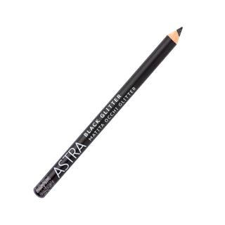 Astra makeup Matita Glitter Nero — Matita glitter occhi