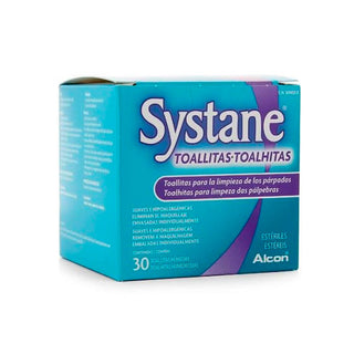 Alcon Systane Salviette sterili 30 pezzi — Salviette detergenti