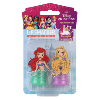 Lip smacker Ariel & Rapunzelnail Polish Set 1 unità