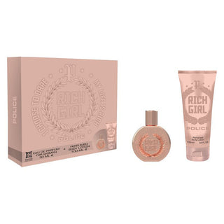 Police Cofanetto Rich Girl da donna - Rich per Her Racchiude Eau De Parfum 30 Ml E Lozione corpo 100 Ml 1 unità