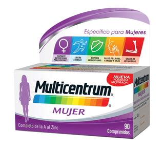 Multicentrum Donna 90 compresse — Integratore multivitaminico
