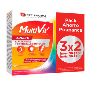 Forté Pharma Energy Multivit adults 84 tablets 