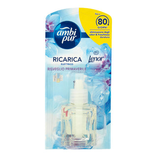Profumatore Per Ambienti Elettrico, Deodorante, Lenor Risveglio Primaverile, Ricarica 20 ml