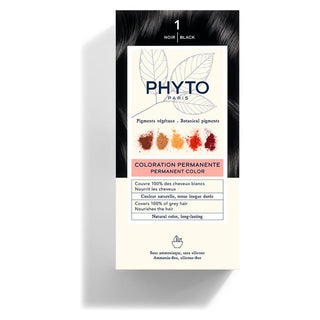 Phyto PhytoColor 1 Nero 4 pezzi — 영구 염색제
