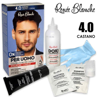 Renee Blanche Uomo Crema Colorante 4.0 Castano