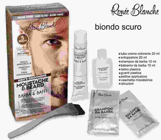 Moustace & Beaard Barba E Baffi Biondo Scuro