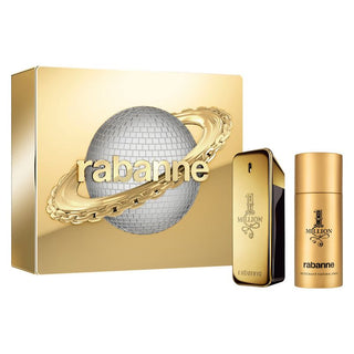 Paco Rabanne 1 Million cofanetto Eau de toilette 100 ml + Deodorante 150 ml — Cofanetto profumo uomo