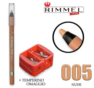 Rimmel Matita Scandal Eyes 24H 005 Nude + Temperino