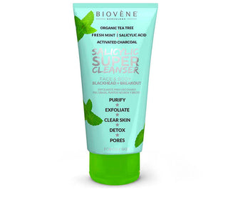 Biovene Salicyclic Super Detergente Viso e Corpo Punti Neri 200 ml — Detergente viso e corpo