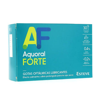 Esteve Aquoral Forte Collirio Acido Ialuronico 0,4 30 monodose — Collirio