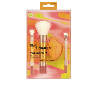 Real Techniques Orange Crush Midi Moment — Set pennelli