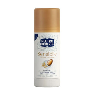 Neutro roberts Deodorante Stick Pelle Sensibile Avena & Argan 40 ml