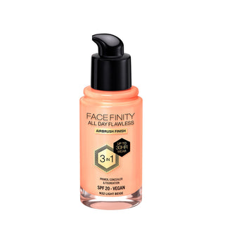 Max Factor Facefinity All Day Flawless 3in1 Primer Correttore Fondotinta 77 SPF20 30 ml — Primer Correttore Fondotinta