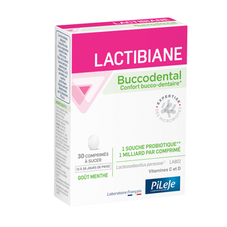 Pileje Lactibiane Bucodental 30 compresse — Integratore probiotico