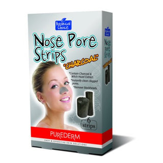 Purederm Nose Pore Strips (charcoal) - 6 Strisce 1 unità