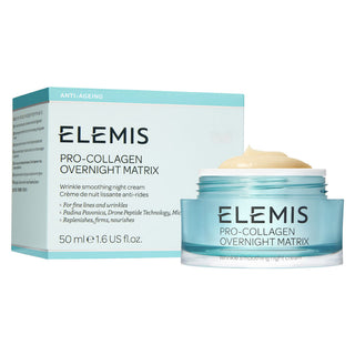 Elemis Pro-Collagen Overnight Matrix, crema antirughe, da notte, per il viso, 50 ml