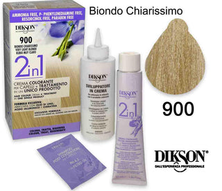 Dikson 2 In 1 Crema Color 900 Biondo Chiarissimo