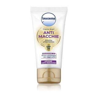 Leocrema Crema Mani Antimacchie Spf20 50 ml