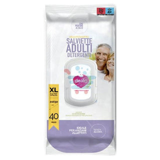 Dealo Salviette Adulti Maxi 40pz 1 unità
