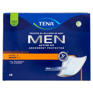 Tena Men Protezione assorbente Active Fit Livello 3 8 Pz 1 unità