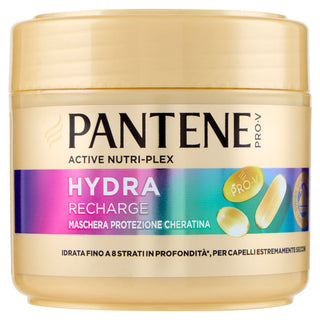 Pantene Hydra Recharge Maschera Protezione Cheratina Active Nutri-plex 300 ml