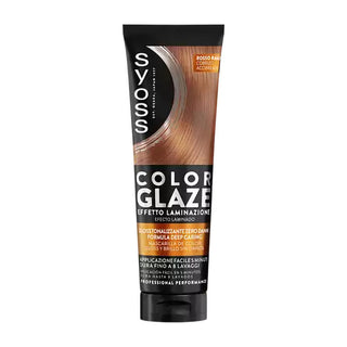 Syoss Color Glaze Con Effetto Laminazione ROSSO RAMATO.