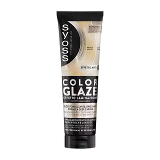 Syoss Color Glaze Con Effetto Laminazione Biondo Platino