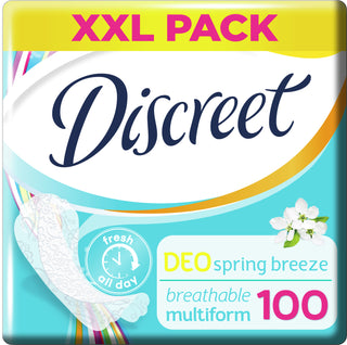 Discreet Salvaslip Spring Breeze Multiform 100 pezzi — Salvaslip
