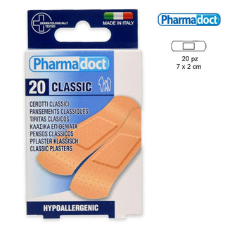 Pharmadoct cerotti medi lavabili 20 pezzi