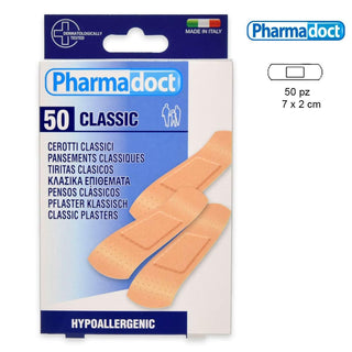 Pharmadoct Cerotti Classici 50 Pezzi
