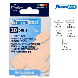 Pharmadoct cerotti tnt assortiti 30 pezzi