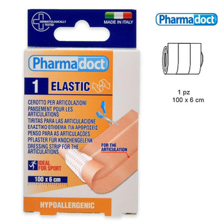 Pharmadoct Striscia Cotone Elastico 100 X 6 Cm
