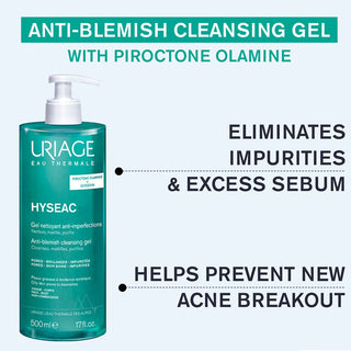 Uriage Hyseac Anti-imperfezioni Gel detergente viso 500 ml — Gel Detergente