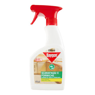 Baygon Scarafaggi E Formiche Trigger Insetticida, Barriera Fino A 1 Mese 500 ml
