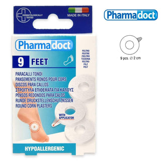 Pharmadoct Protettivi Paracalli Tondo In Feltro 9 Pezzi