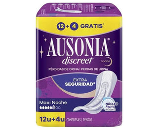 Ausonia Discreta Maxi 4 Notti 12 unità — Assorbente igienico