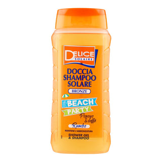 Delice solaire Doccia Shampoo Bronze Beach Party Rumba Papaya & Caffè 300 Ml 300 ml