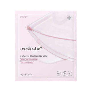 Medicube Revolutionary collagen maschera PDRN Rosa 1 pezzo — Maschera viso