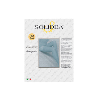 Solidea Marilyn Ccl1 Plus Punta Chiusa Autoreggenti 18/21mmHg S Nero